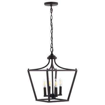 Camden Iron Classic Midcentury Pendant Lantern - JONATHAN Y